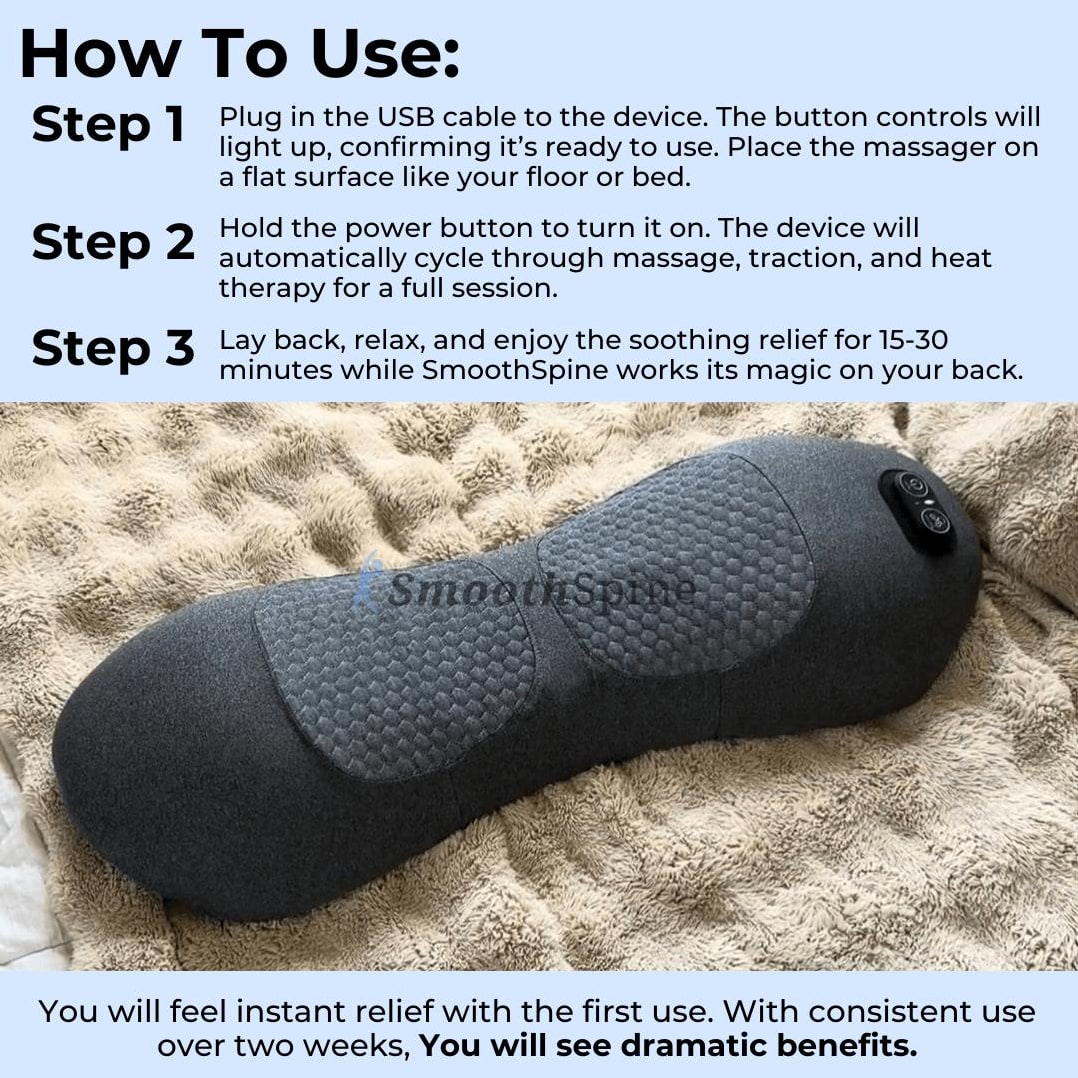 [v2] SmoothSpine™ - Triple Fusion Massager
