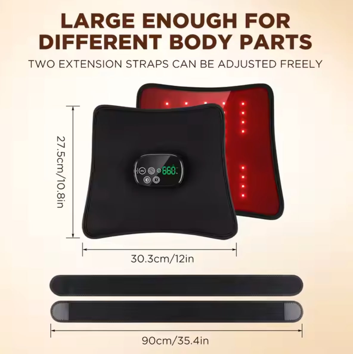 [v2] SmoothSpine - Red Light Therapy Belt