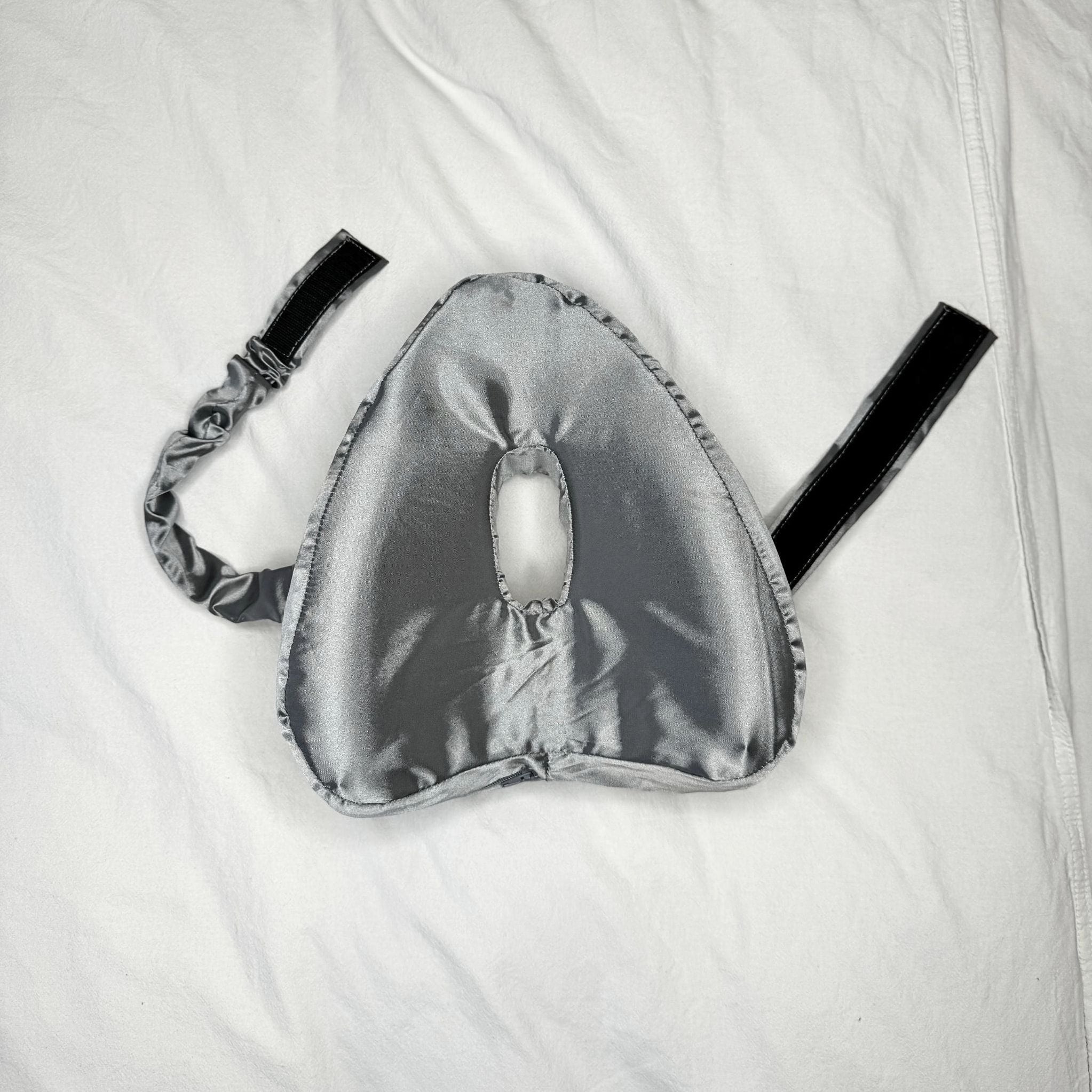 [v2] Silk Velcro Strap Case for SmoothSpine Pillow